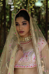 Pink Panelled Gota LehengaIMG_0421 copy